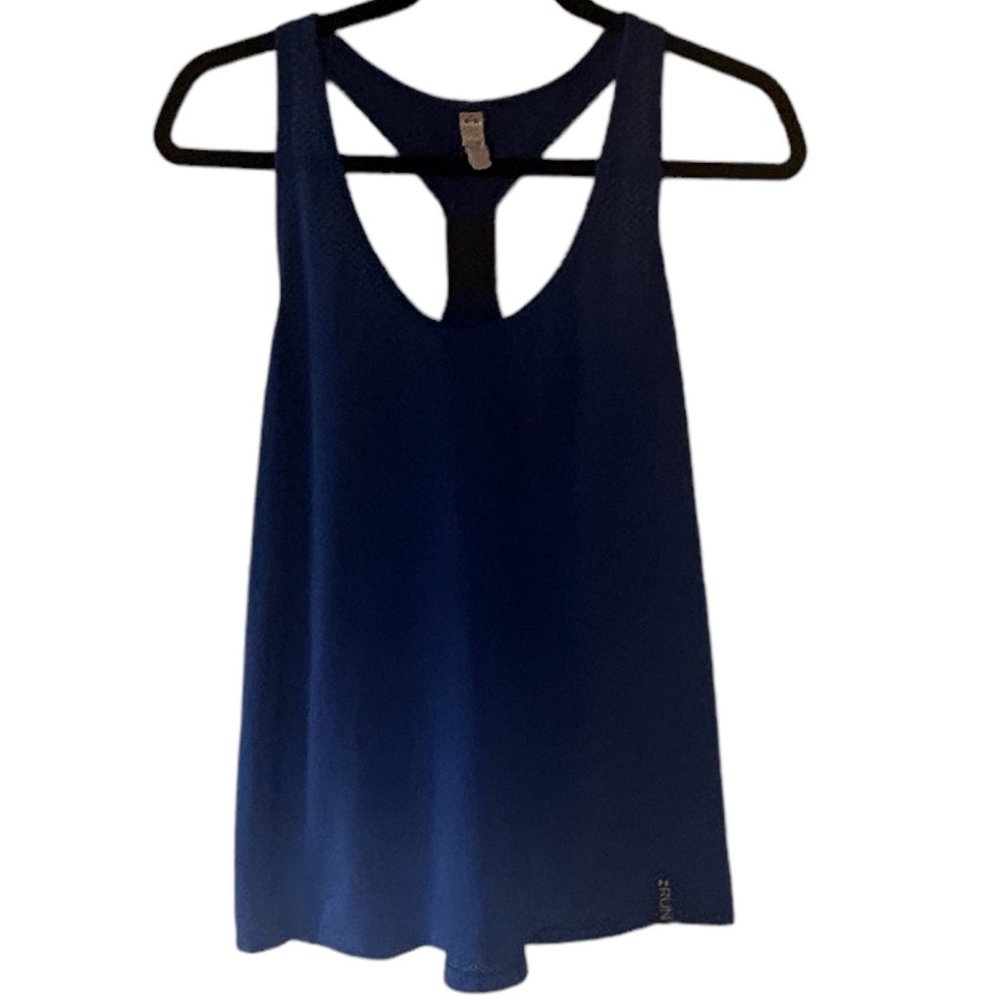 Women's Under HG Armour Coolswitch Tank Size XL Royal Blue   430